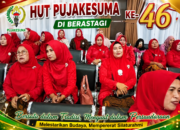 Ibu P2P Pujakesuma Kabupaten Karo Ikut Meriahkan HUT Ke-46 Pujakesuma di Berastagi