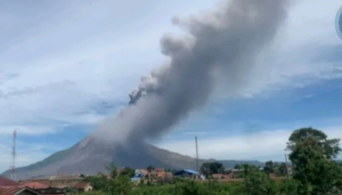 Gunung Sinabung kembali Erupsi 