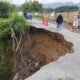 Jalan Badan Propinsi Penghubung Karo Dan Langkat Longsor 