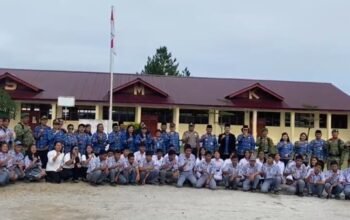 Kecamatan Merek Gelar Upacara Hari Sumpah Pemuda Di&nbsp; SMk&nbsp; N1 Merek Bersama Prokopimca