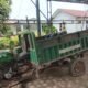 Sejumlah armada kereta roda tiga pengangkut sampah milik Dinas Lingkungan Hidup Banyak Mangkrak.