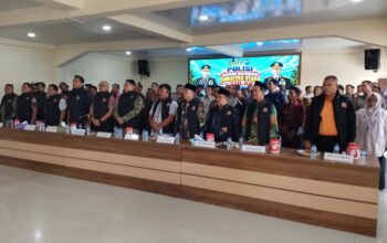 Para Camat Se-Kabupaten Karo Hadiri Undangan Polres Karo
