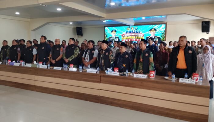 Camat Doulat Rakyat Hadiri Undangan Dari Polres Karo